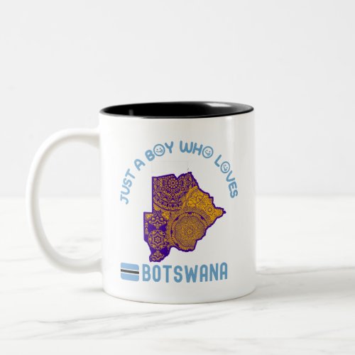 Botswana African country Two_Tone Coffee Mug