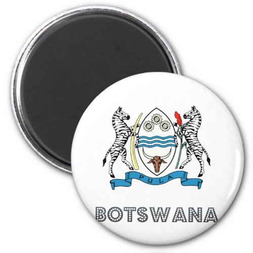 Botswana Coat of Arms Magnet