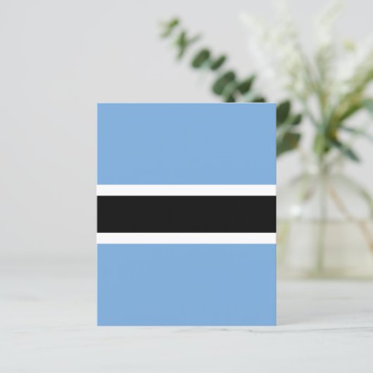 Botswana flag (Standing Front)