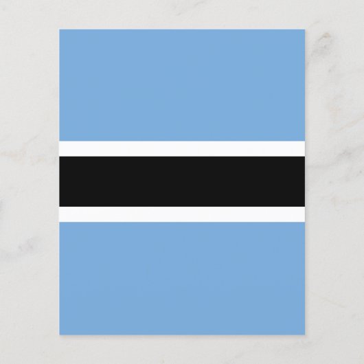 Botswana flag (Back)