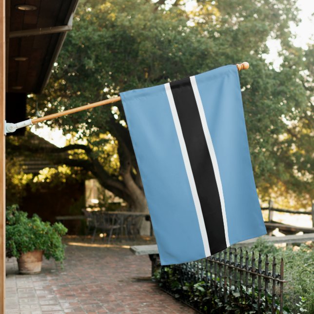 Botswana Flag | African Pride and Heritage (In SItu)
