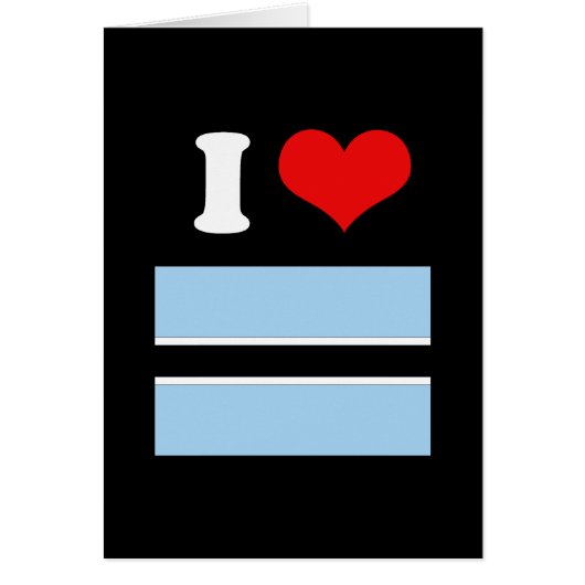 Botswana Flag Cards (Front)