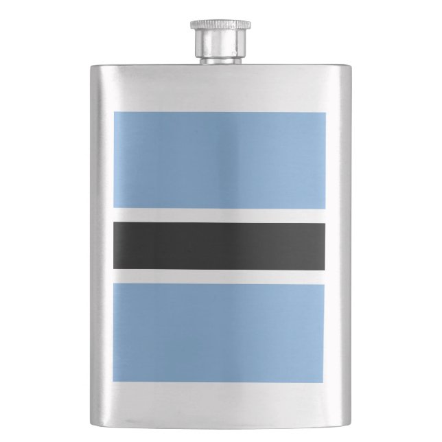Botswana flag flask (Front)