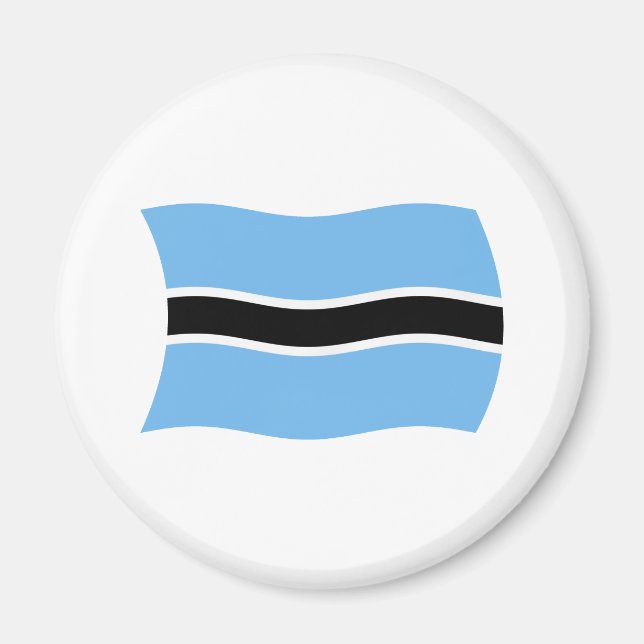 Botswana Flag Magnet (Front)