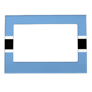 Botswana flag magnetic frame