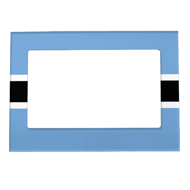 Botswana flag magnetic frame (Front)