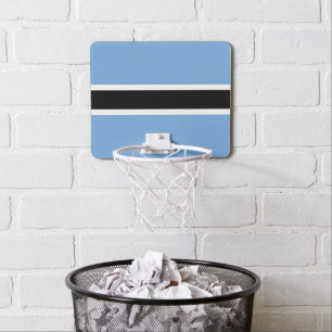 Botswana flag mini basketball hoop