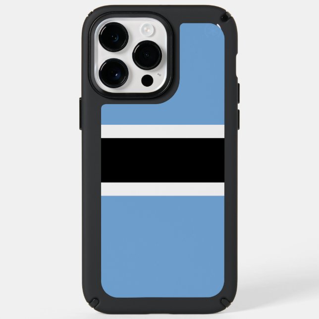 Botswana flag speck iPhone case (Front)