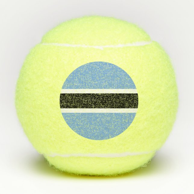 Botswana flag tennis balls (Front)