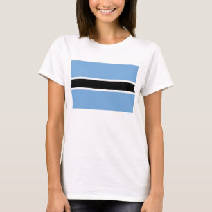 Botswana Flag x Map T-Shirt