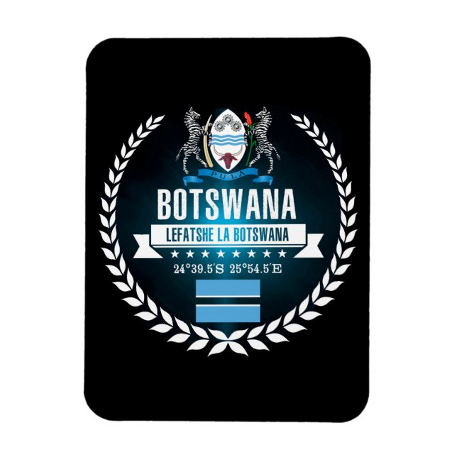 Botswana Magnet (Vertical)