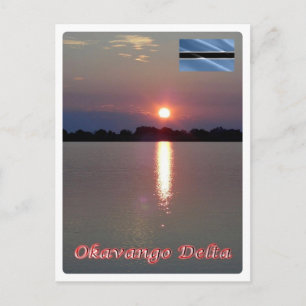 Botswana - Okavango Delta - Postcard