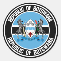 Botswana Round Emblem
