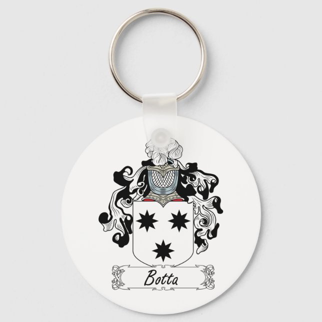Botta Family Crest Keychain (Front)