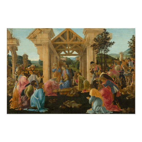 Botticelli Adoration of the Magi Poster