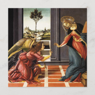 Botticelli Annunciation Invitations