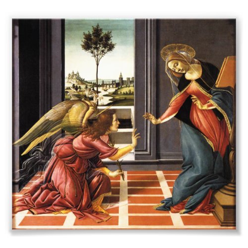Botticelli Annunciation Photo Print