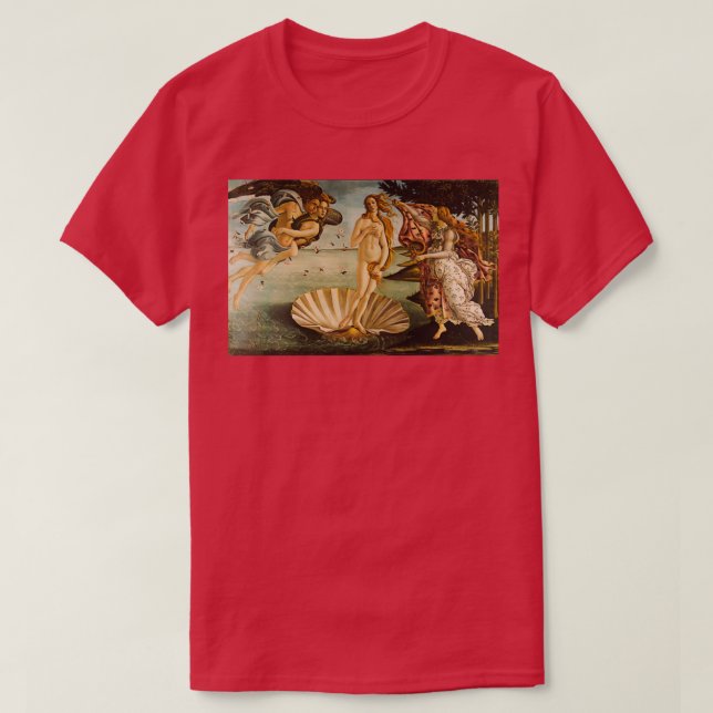 Botticelli Birth of Venus 4 T-Shirt (Design Front)