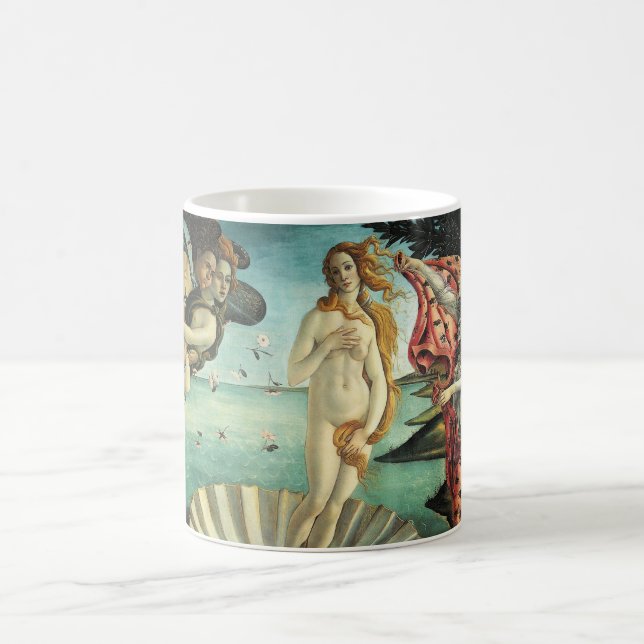 Botticelli - Birth of Venus Coffee Mug (Center)