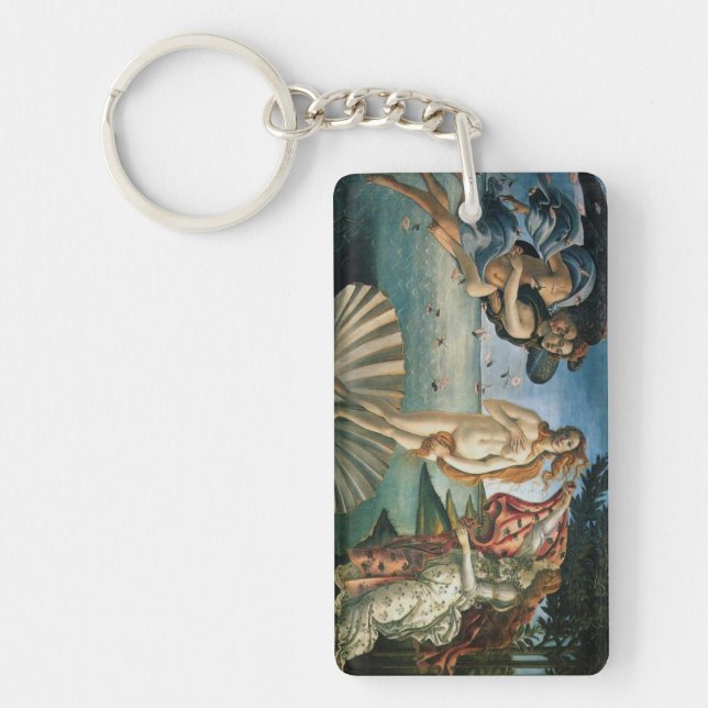 Botticelli Birth of Venus Keychain (Front)