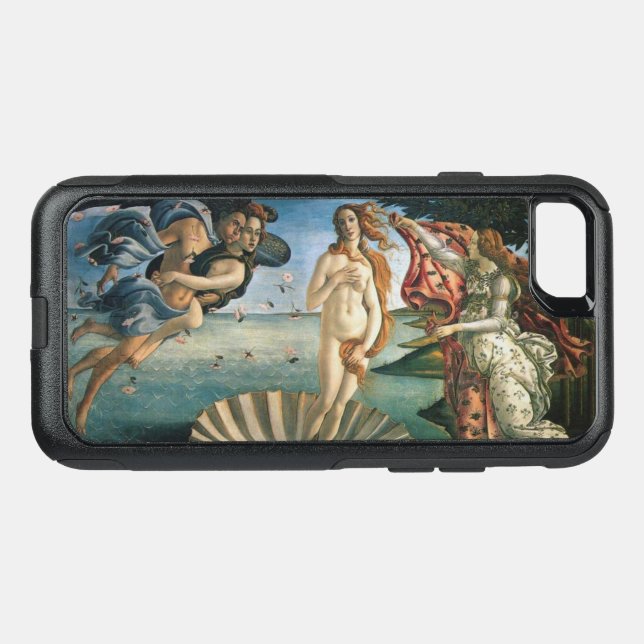 Botticelli Birth of Venus Otterbox iPhone Case (Back Horizontal)
