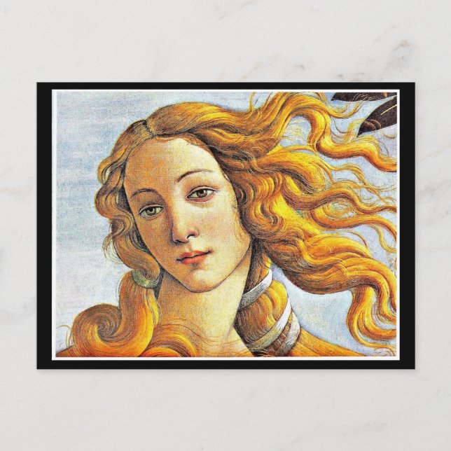 Botticelli, Birth of Venus Painting Post Card (Front)