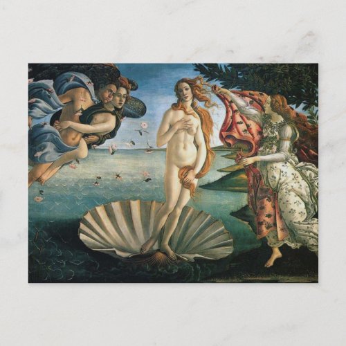 Botticelli Birth of Venus Postcard