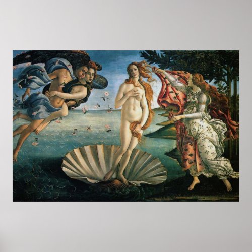 Botticelli Birth of Venus Poster