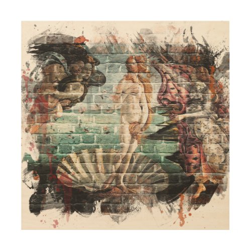 Botticelli Birth of Venus Street Art