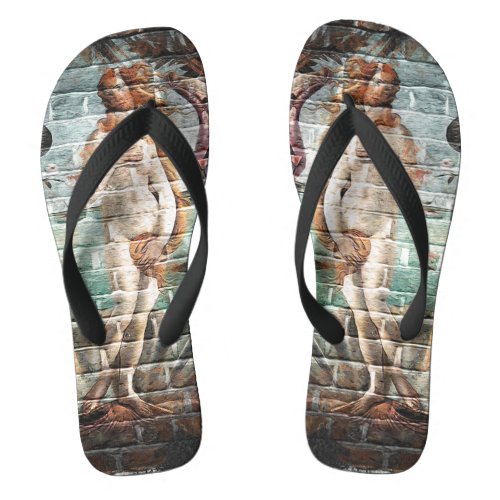 Botticelli Birth of Venus Street Art Flip Flops