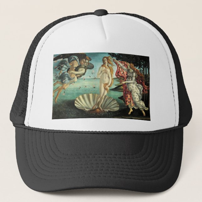 Botticelli - Birth of Venus Trucker Hat (Front)
