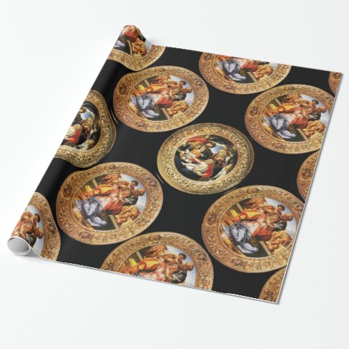 BOTTICELLI MADONNA OF POMEGRANATE AND MAGNIFICAT WRAPPING PAPER
