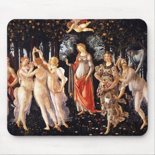 BOTTICELLI _Primavera 1482 Mouse Pad