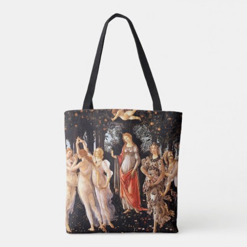 BOTTICELLI _Primavera 1482 Tote Bag