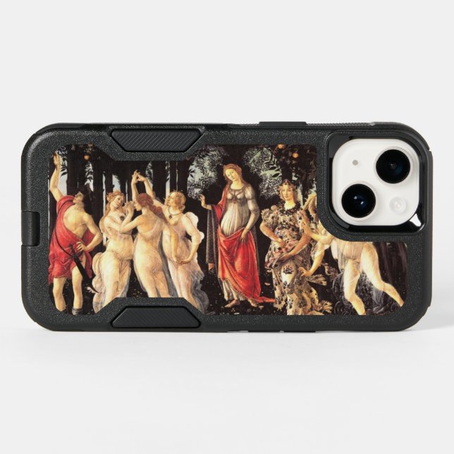 Botticelli Primavera /Allegory of Spring Otterbox iPhone Case (Back Horizontal)