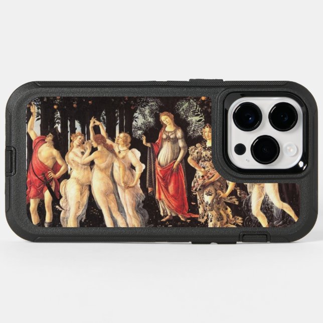 Botticelli Primavera /Allegory of Spring Otterbox iPhone Case (Back Horizontal)