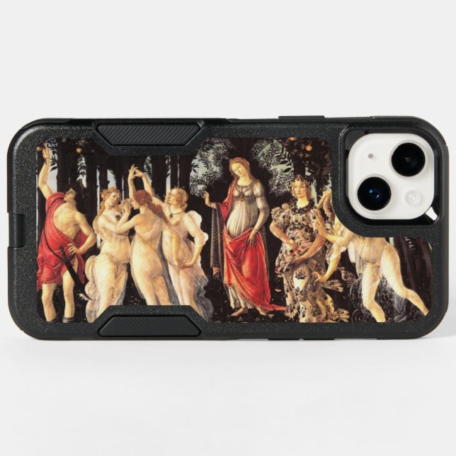 Botticelli Primavera /Allegory of Spring Otterbox iPhone Case (Back Horizontal)