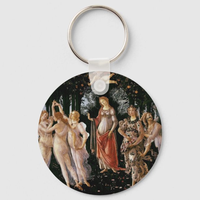 Botticelli primavera keychain (Front)