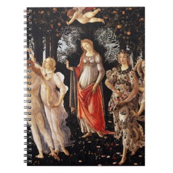 Botticelli Primavera Notebook by VintageSpot at Zazzle