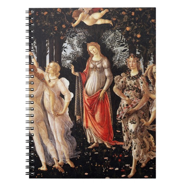 Botticelli Primavera Notebook (Front)