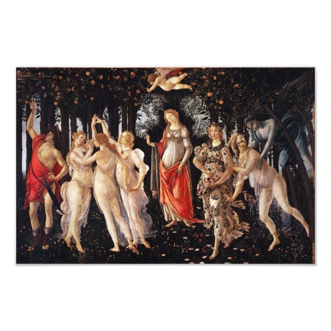 Botticelli Primavera Photo Print (Front)