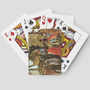 Botticelli Renaissance Painting Poker Cards