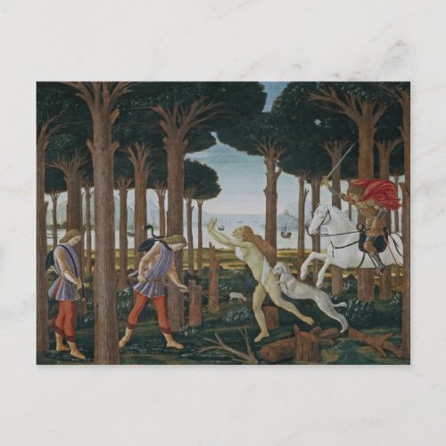 Botticelli Renaissance Painting Postcard