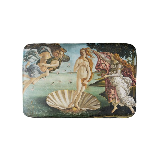 BOTTICELLI - The birth of Venus 1483 Bathroom Mat (Front)