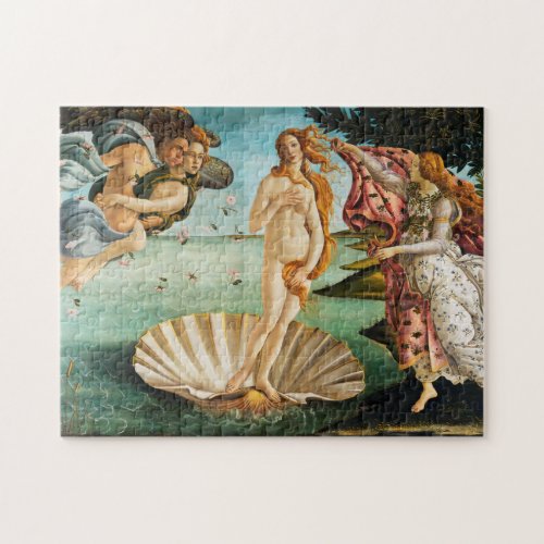 BOTTICELLI _ The birth of Venus 1483 Jigsaw Puzzle