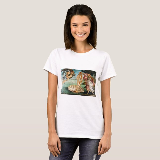 BOTTICELLI - The birth of Venus 1483 T-Shirt (Front Full)