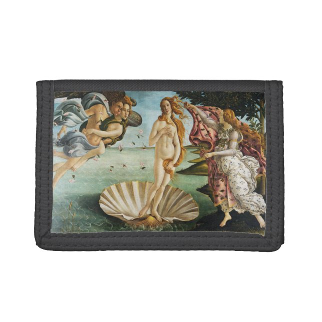 BOTTICELLI - The birth of Venus 1483 Tri-fold Wallet (Front)