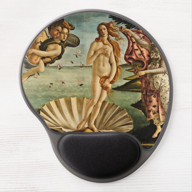 Botticelli - The Birth Of Venus Gel Mouse Pad (Front)