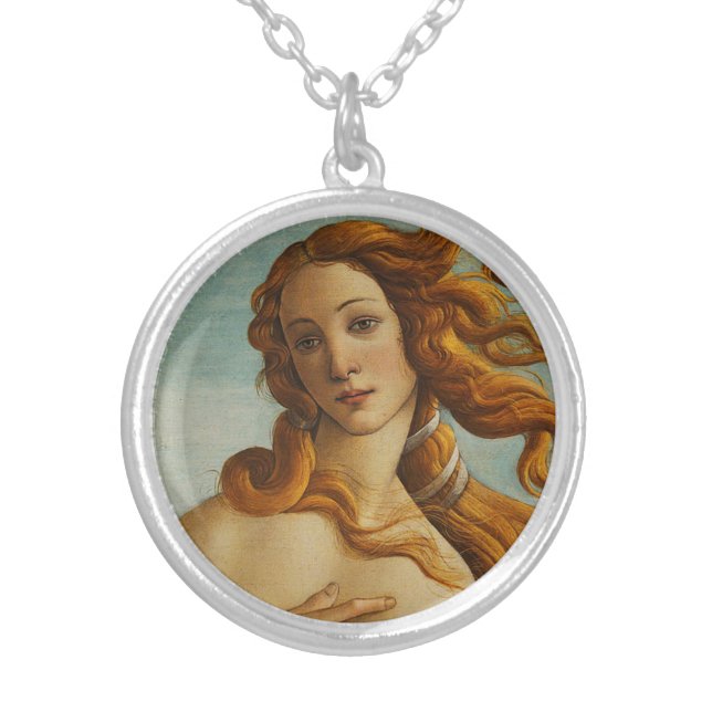 Botticelli The Birth of Venus Necklace (Close Up) (Front)