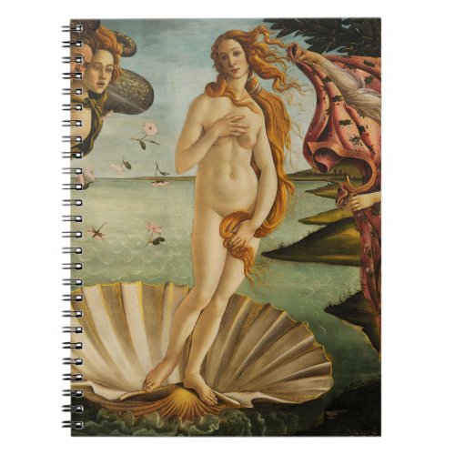 Botticelli The Birth of Venus Notebook